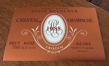 Une étiquette de champagne