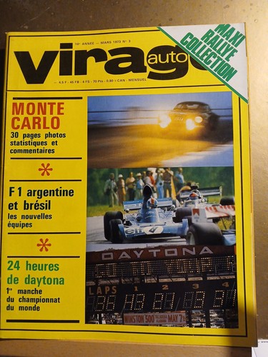Virage auto 1973 - 1973, rallye