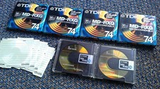 6 Minidisc TDK MD RXG 74 min
