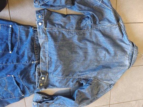 Veste levi engineered bleu - veste,
