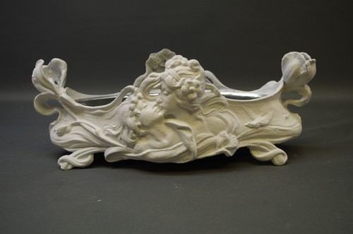 Jardinière fonte pot de - en,