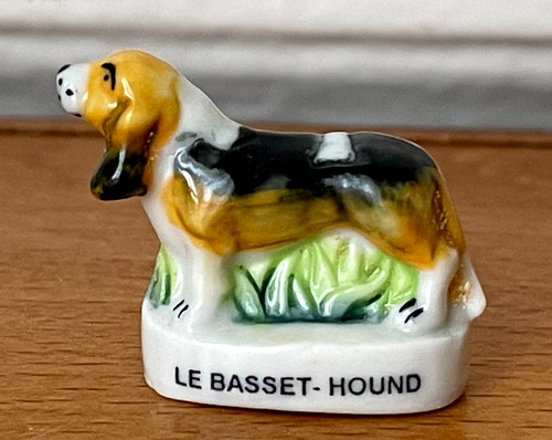 Fève chien basset hound - hound, ⭐