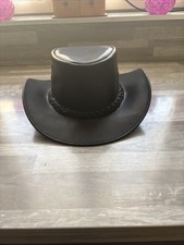 chapeau cowboy cuir leather