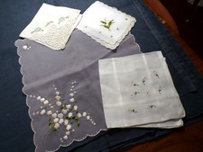 Linge ancien Lot de 4