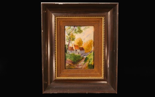 Emaux limoges encadrement - emaux,