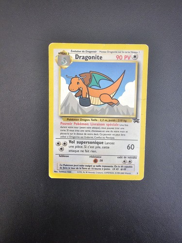 Carte pokémon dragonite - dragonite, 5