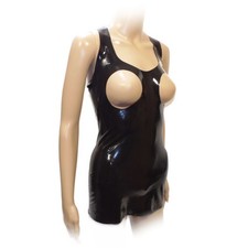 Robe femme en latex ouvert