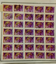 35 Timbres Congo Belge sur