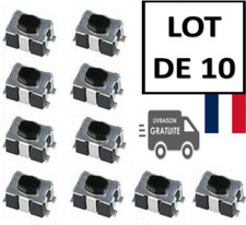 LOT 10 Switch Bouton Poussoir