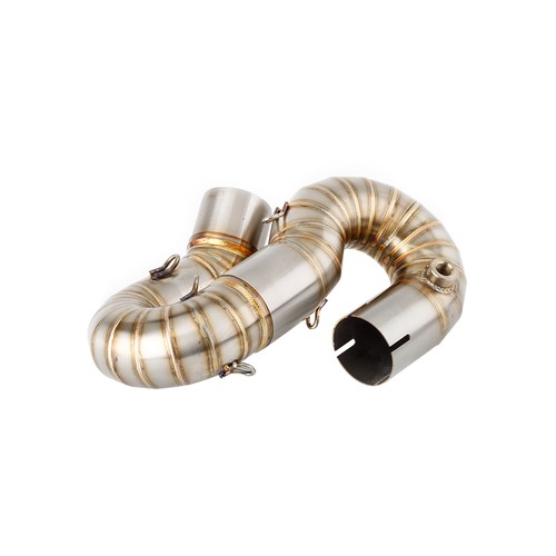 Motorcycle exhaust middle link - exhaust,