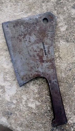 Hachoir acier ancien - acier, "