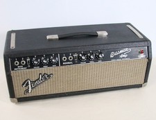 1967 Fender Bassman Black Face Panel Vintage Tube Amp Head AB165 USA WORKING