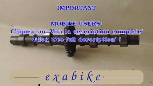 Arbre cames echappement - arbre, pour