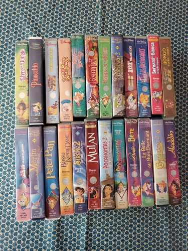 Lot cassettes vhs - lot,