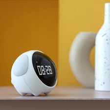 R??veil Enfant Double avec Affichage Temp??rature et Fonction Veilleuse