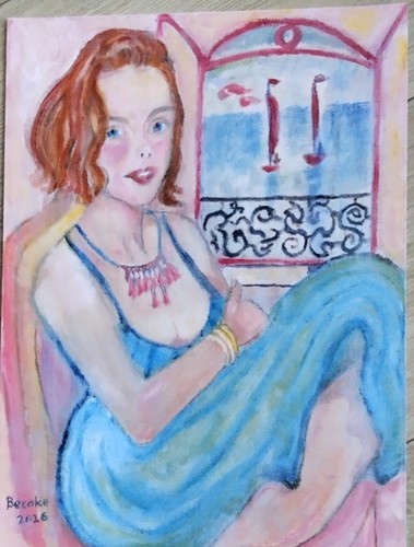 Tableau huile sur toile - tableau,