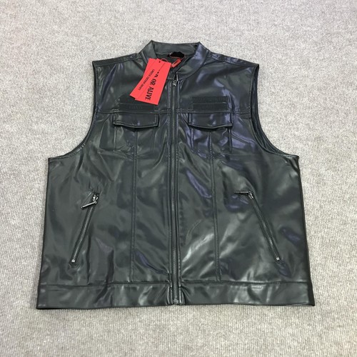Guapi vest mens black - mens, dead