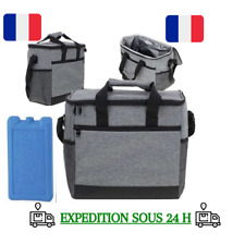 Sac isotherme 16 L Lunch Bag glacière pour travail +bloc de glace freezer offert
