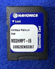 Navionics MSD/HMPT-E6 HotMaps Platinum EAST Lake Charts On SD/MicroSD - 2014