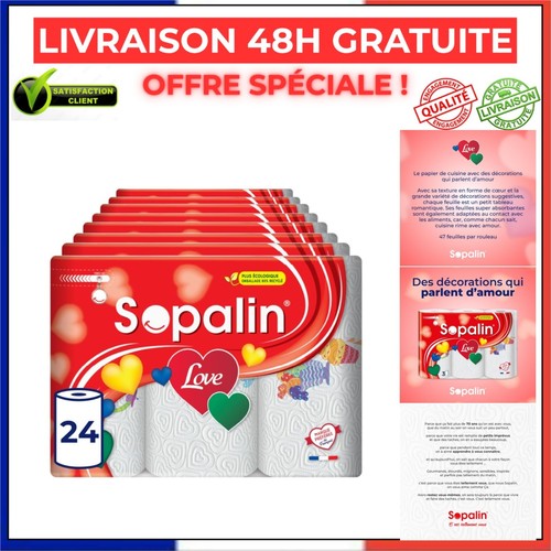 Sopalin love essuie - love, essuie-tout