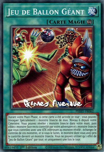 Jeu de ballon - yu-gi-oh,