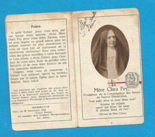 IMAGE PIEUSE RELIQUE CLARA FEY