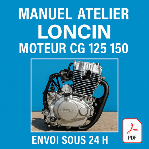 Manuel atelier loncin 125 - atelier,