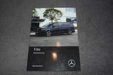 Operating Instructions Manual Mercedes Series 447 Vito Unused