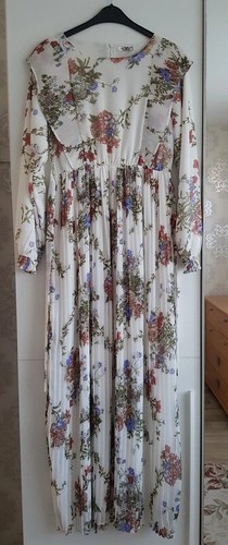 Robe longue mousseline