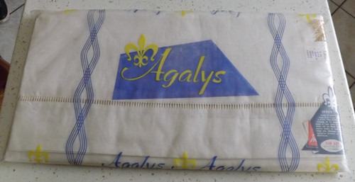 Drap jamais servi fleur - drap,, servi,