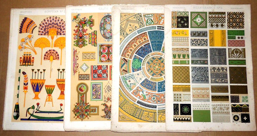 Lot planches - de,