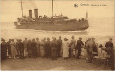 CPA AK Ostende - Rentree de la