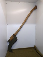 Hache serpe US true temper Kelly WW2 Half-track signal corps handled bush hooks