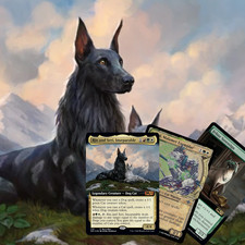 -CUSTOM EDH/COMMANDER DECK- Rin and Seri Inseparable - Raining Cats & Dogs!