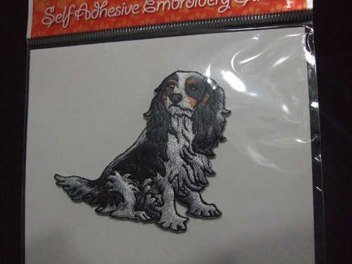 Sticker broderie chien - sticker,