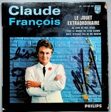 EP : CLAUDE FRANCOIS - PHILIPS 437182 - DEDICACEE