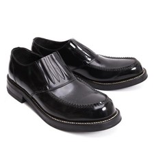COMME des GARCONS HOMME Leather Slip-on Shoes Size 25.5(About US 7.5)(K-159224)