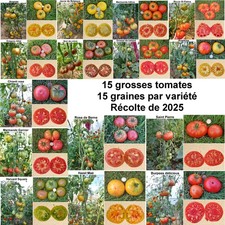 225 graines - 15 variétés de