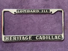 Automobilia :  Porte plaque