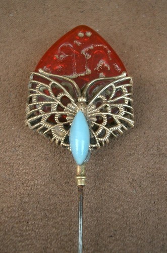 Epingle chapeau ancienne - à,