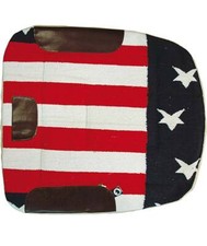 Selle de baril sous le drapeau