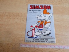 Autocollant SIMSON - DE