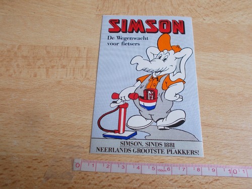 Autocollant simson de - autocollant,