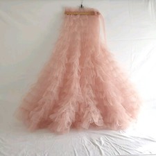 jupe cloche longue taille