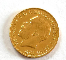 Roi George V demi Souverain or