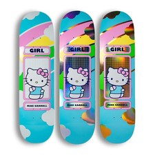 Planche à Roulettes Girl X Hello Kitty Mike Carroll Arc-En-Ciel 8,5"