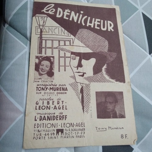 Ancienne partition - ancienne,