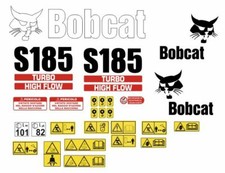 Bobcat S185 Stickers Adhésifs