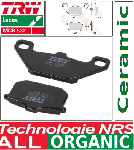 Plaquettes frein avant - 2,