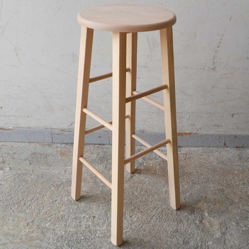 Sgabello tondo rustique - rustique, en
